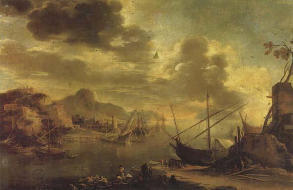 Salvator Rosa The Gulf of Salerno China oil painting art